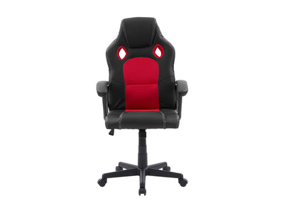 red and black Reclining Gaming Chair Slayer Collection product image by CorLiving#color_red-and-black