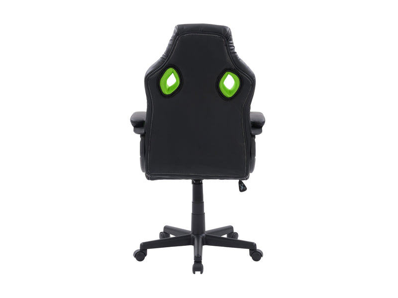 green and black Reclining Gaming Chair Slayer Collection product image by CorLiving