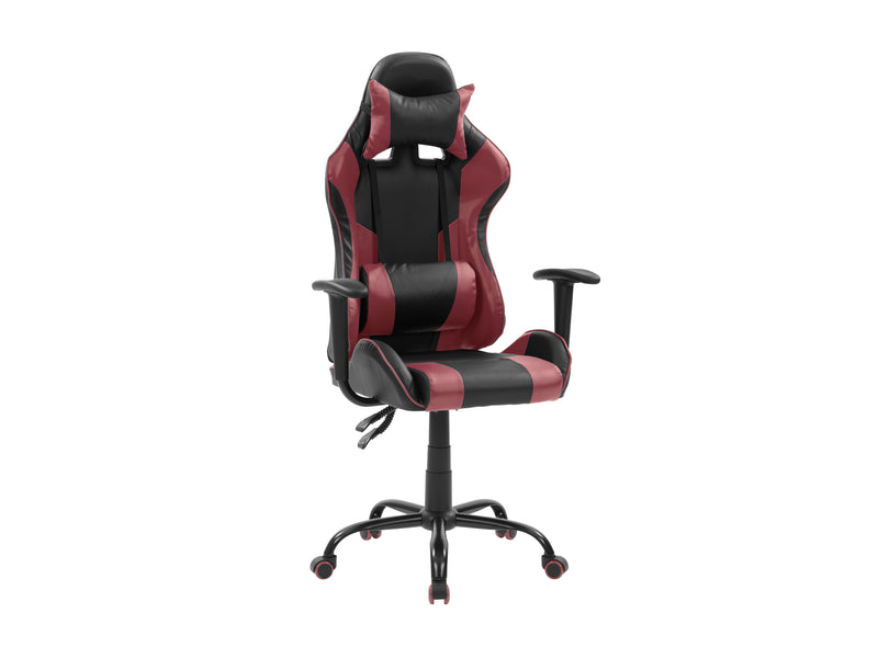 red and black Recliner Gaming Chair Predator Collection product image by CorLiving