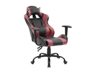 red and black Recliner Gaming Chair Predator Collection product image by CorLiving#color_red-and-black