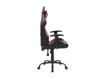 red and black Recliner Gaming Chair Predator Collection product image by CorLiving#color_red-and-black