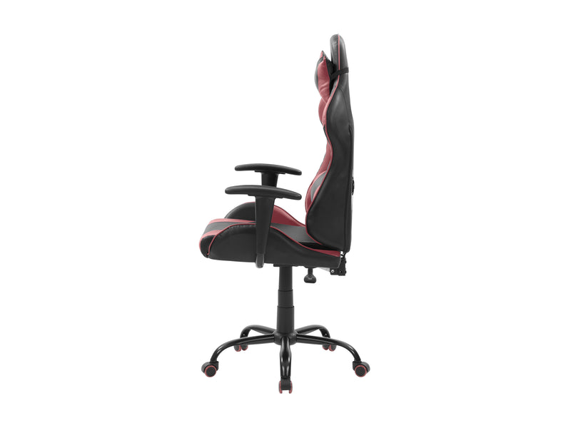 red and black Recliner Gaming Chair Predator Collection product image by CorLiving