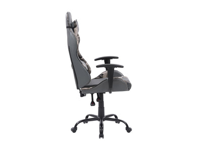 grey and camo Recliner Gaming Chair Predator Collection product image by CorLiving#color_grey-and-camo